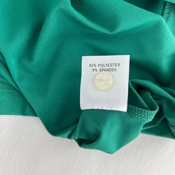 Masters Tech Green Augusta Logo Performance Golf Stretch Polo, Size Small - Picture 8 of 9